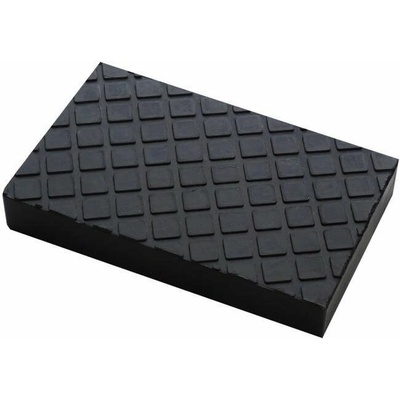 Gumová podložka zdviháka 160 x 100 x 25 mm, hranatá - Ferdus 10.183