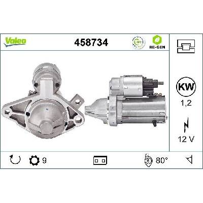 Startér VALEO 458734