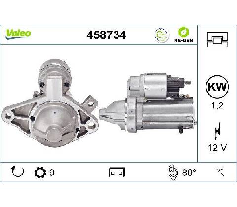 Startér VALEO 458734