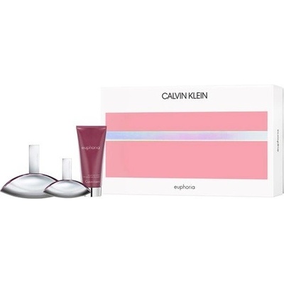 Calvin Klein Euphoria Woman EDP 100 ml + EDP 30 ml + telové mlieko 100 ml darčeková sada