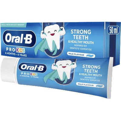 Oral-B Детска паста за зъби Oral-B Kids, 0 - 6 години, 50 ml (1100029222)