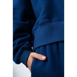 MUUV Muuv. Muuv уголемен суичър дамски с памук SMOOTH COTTON (bluza.over.SMOOTHCOTTON)