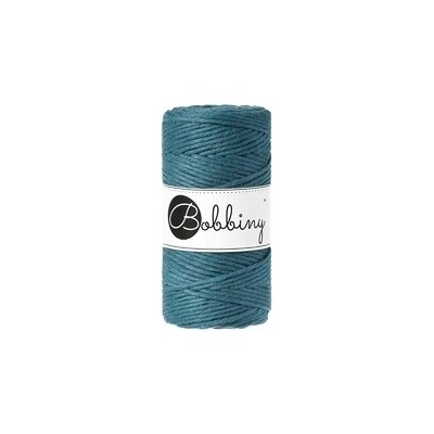 Bobbiny Macrame Regular 3 mm - Peacock Blue