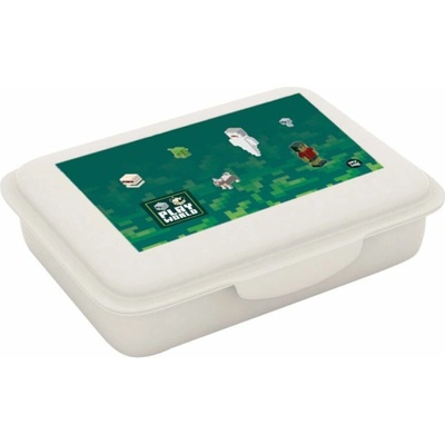 Oxybag Box na desiatu s priehradkou Playworld Pixel