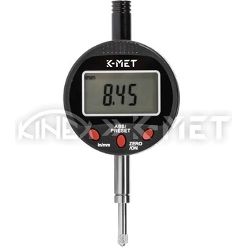 K-MET Дигитален индикаторен часовник K-MET 1155-25-010 - IP54, 0-12.7 mm, 0.01 mm (1155-25-010)