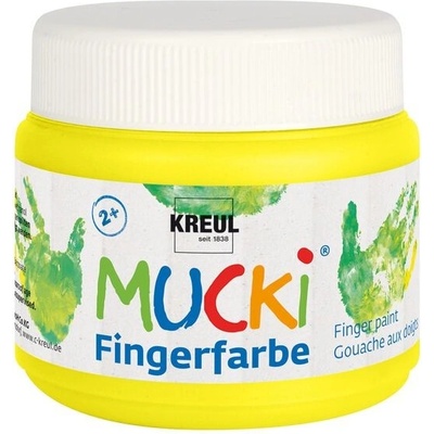 MUCKI Prstová farba 150 ml žltá