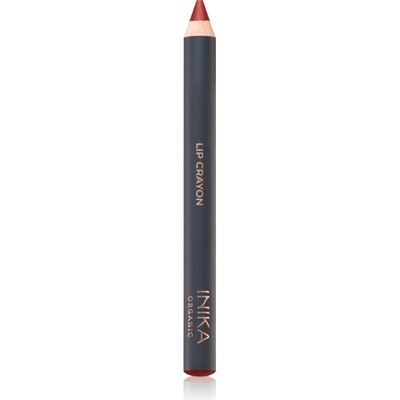 INIKA Organic Lipstick Crayon кремообразен молив за устни цвят Crimson 3 гр