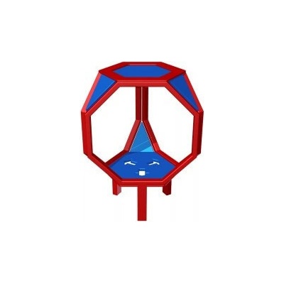 Profiba Celokovová průlezka tři průchozí otvory