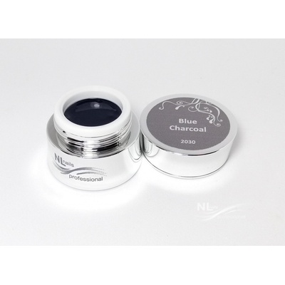 NL nails professional Uv Led barevný gel blue charcoal 5ml