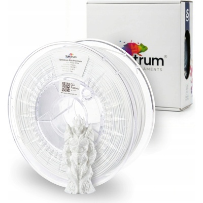 Spectrum 3D Premium PLA, 1.75mm, 1kg, 80042, arctic white