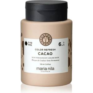 Maria Nila Colour Refresh Mask нежна подхранваща маска без перманентни цветови пигменти цвят Cacao 6.5 100ml 100ml