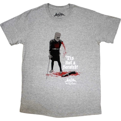 Bravado tričko Monty Python Tis But A Scratch šedá