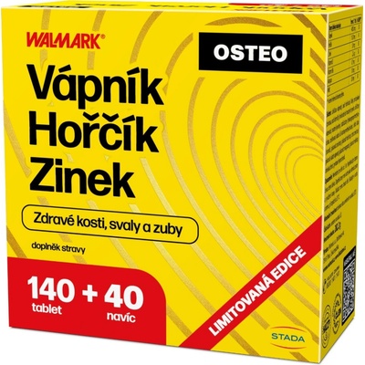 Walmark Vápnik-Horčík-Zinok Promo 2024 140 + 40 tabliet