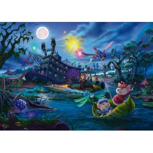 Schmidt Spiele - Puzzle Thomas Kinkade: Disney Dreams Collection - The Rescuers (Bernard und Bianca) - 1 000 piese
