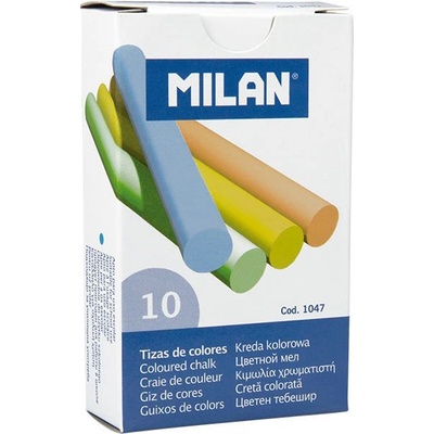 Milan Křídy školní barevné / 10 ks 367992
