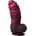 SuperLove Monster Dracarys Liquid Silicone Dildo Thick Red-Black