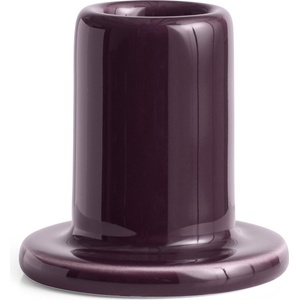 Hay Tube S Свещник за класическа свещ, бордо, керамичен (AB540-A601-AG31)