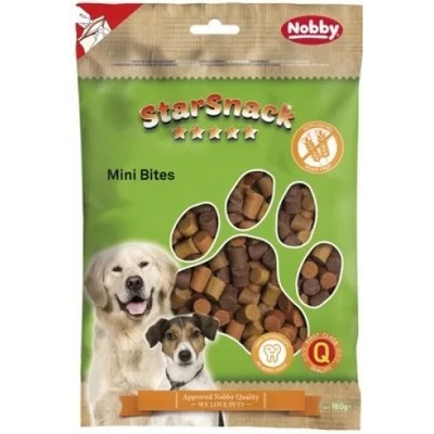 NOBBY Лакомство Mini Bites Grain-free 180 гр NOBBY Германия 79793