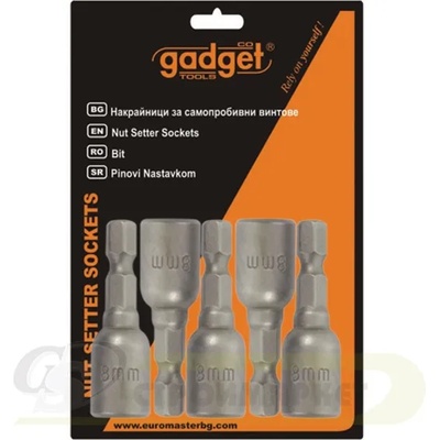 Gadget НАКРАЙНИЦИ ЗА САМОПР. ВИНТОВЕ К-Т 5бр 10х65мм (330588)