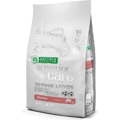Nature's Protection PRO Superior care white dog GF Adult salmon Small & Mini 17 kg