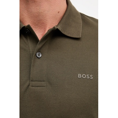 BOSS Памучна тениска с яка BOSS Parlay 147 (50467113)