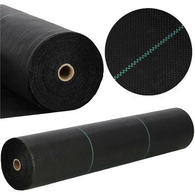 Springos AG0039 1,6 x 10 m 90 g/m² čierna mat