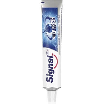 Signal Deep Fresh паста за зъби за свеж дъх вкус Aqua Mint 75ml
