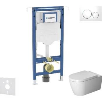 Geberit Duofix Duravit s tlačidlom Sigma20 SANI11CP3110