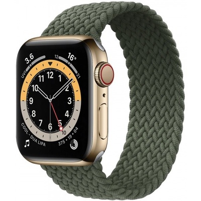 COTEetCI nylónový náramok 136 mm pre Apple Watch 38/40/41 mm, zelený WH5305-IG-136