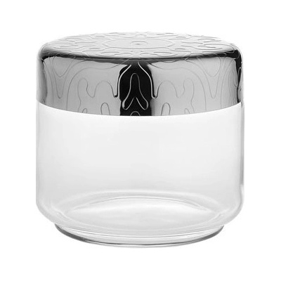Alessi Kuchynská nádoba zo skla Dressed 9,3 cm