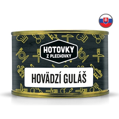 Hotovky z plechovky Hovädzí guláš 400 g