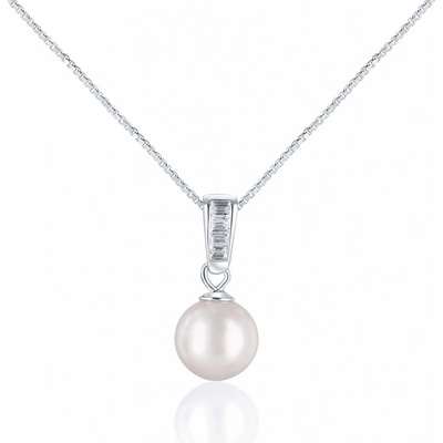 JwL Luxury Pearls Elegantní s mořskou perlou akoya a krystaly JL0658