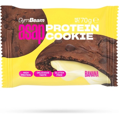 GymBeam ASAP Protein Cookie trojitá čokoláda 70 g – Zboží Dáma