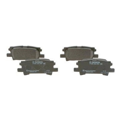 BOSCH Sada brzdových platničiek 0 986 494 224