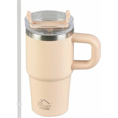MagicHome termohrnček 550 ml béžový
