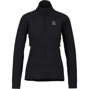 Haglöfs Дамско поларено яке Haglöfs Women's Buteo Mid Jacket Fleece jacket - True Black (105-3258-0313)