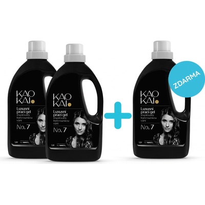 Kao Kai Prací gel z Marseillského mýdla No.7 3 x 1,5 l