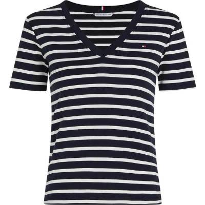 Tommy Hilfiger Тениска Tommy Hilfiger Slim Cody short sleeve v neck T-shirt - Multicolor