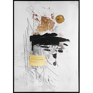 Styler Картина с ръчно рисувани елементи 70x100 cm Fantasia I - Styler (CA-14007)