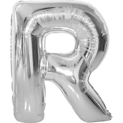 SMARTBALLOONS Balón fóliový písmeno 'R' 102 cm