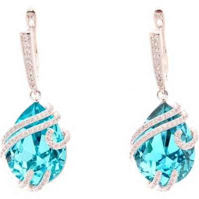 Oliver Weber Náušnice s krystaly Swarovski Lumiere 23217 263