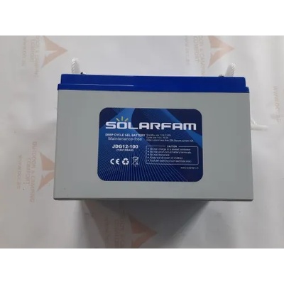 SolarFam Тягов гелов акумулатор 12V 100Ah (ak_12V_100Ah)