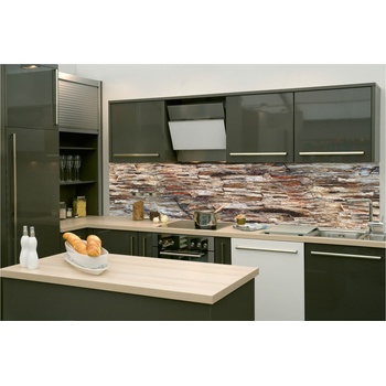 DIMEX ART Фототапет за кухня - каменна стена 260 x 60 см