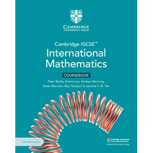 Cambridge IGCSE International Mathematics Coursebook with Digital Version (ISBN: 9781009377676)
