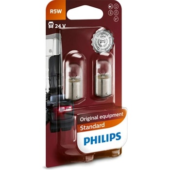 Image 1 of Philips Крушка, задни светлини philips r5w, 24v, 5w, 2 бр