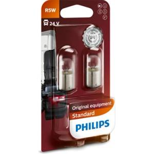 Philips Крушка, задни светлини philips r5w, 24v, 5w, 2 бр
