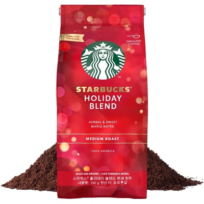 Starbucks Holiday Blend mleté kávy 190 g