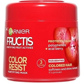 Garnier Fructis Color Resist posilující maska pro barvené vlasy 300 ml
