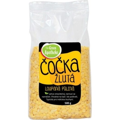 Green Apotheke Šošovica žltá lúpaná polená 0,5 kg