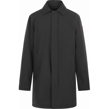 Arctic army Men's Long Weather-Resistant Overcoat - Black
